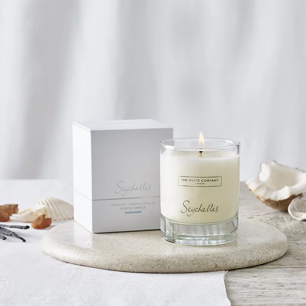 Seychelles Signature Candle | Candles & Fragrance | the White Company