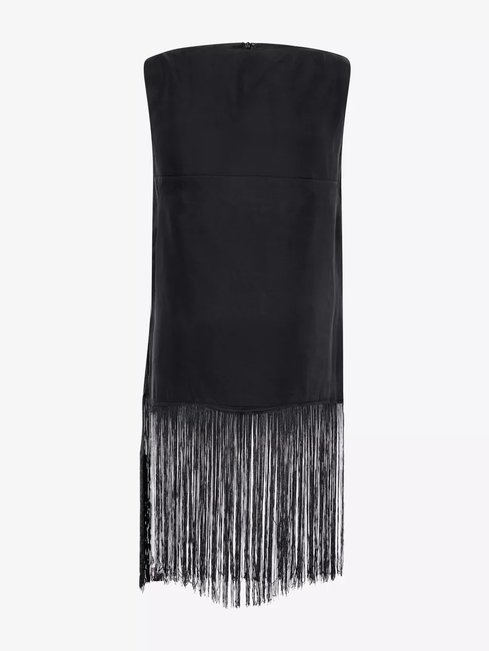 Fiora Fringed Woven Top - 4