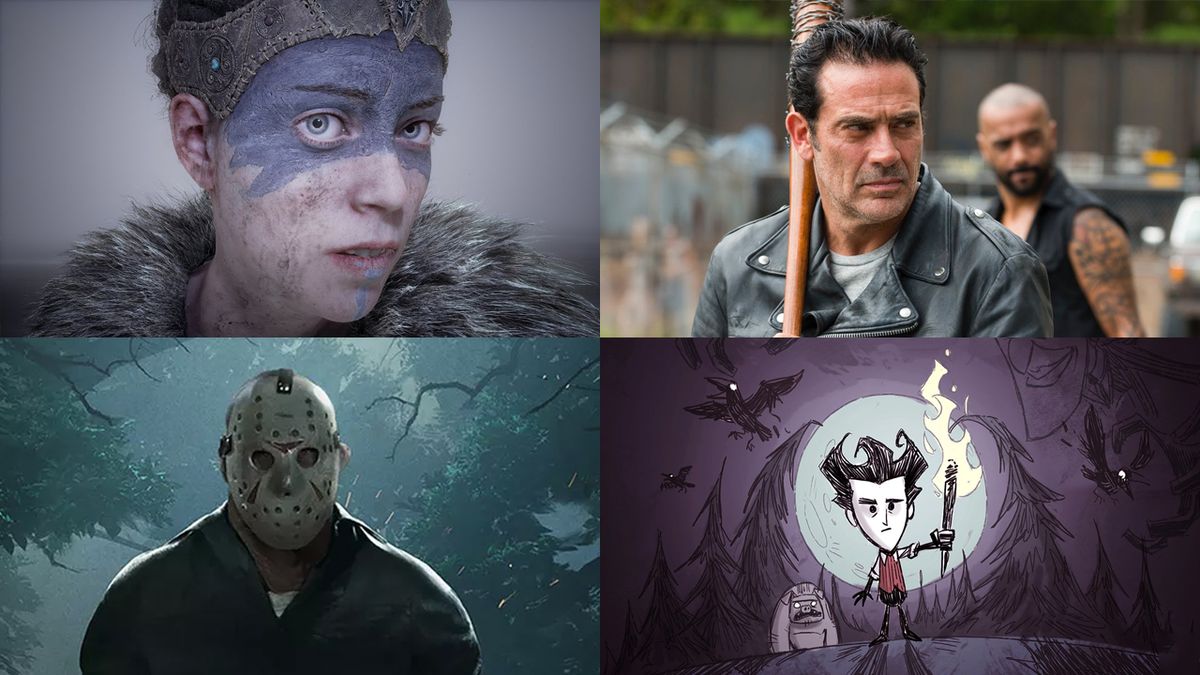 Hellblade, The Walking Dead, Friday the 13th and Don&#039;t Starve