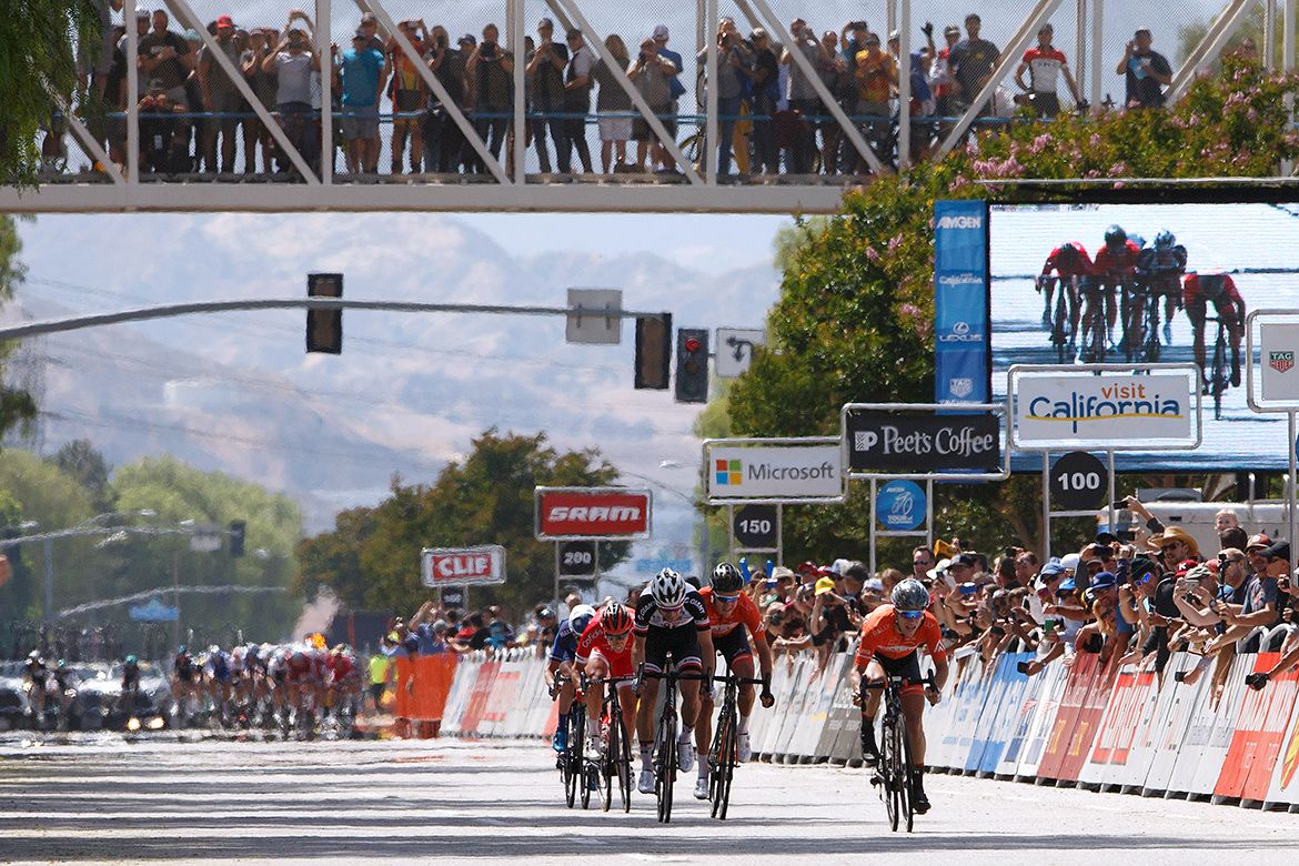 Stage 4 victory for Evan Huffman of Rally