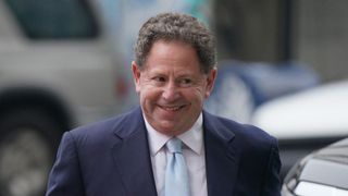 Bobby Kotick at an FTC hearing related to the Microsoft merger in June 2023.