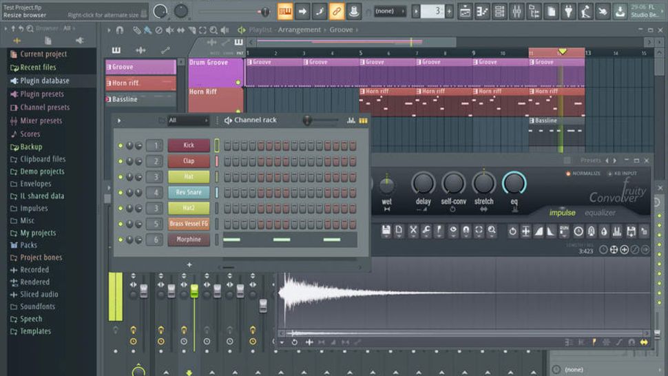 Best beginner DAWs: Image Line FL Studio Fruity Edition