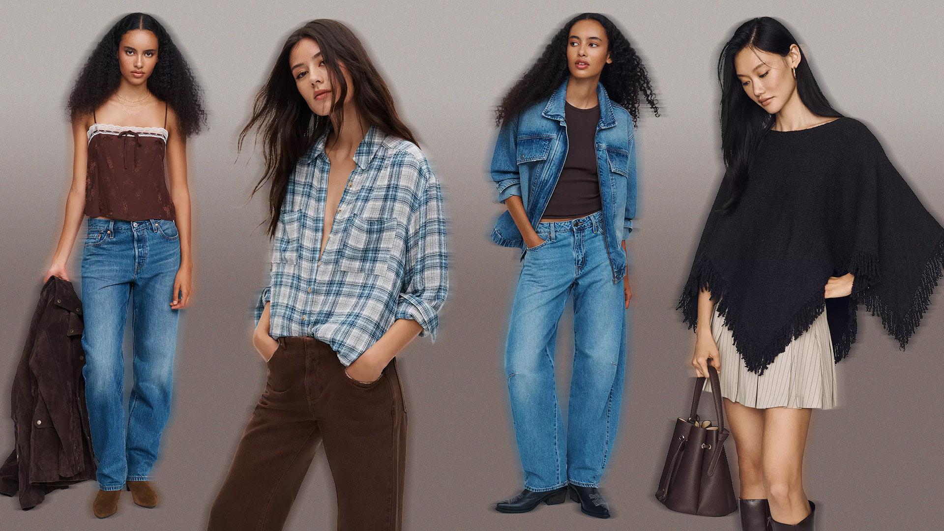Collage of Anthropologie fall arrivals