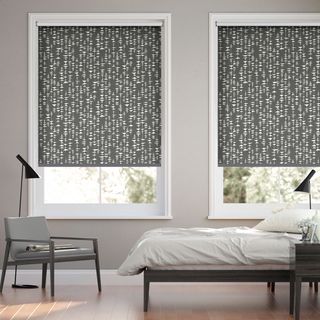 ditto liquorice roller blinds