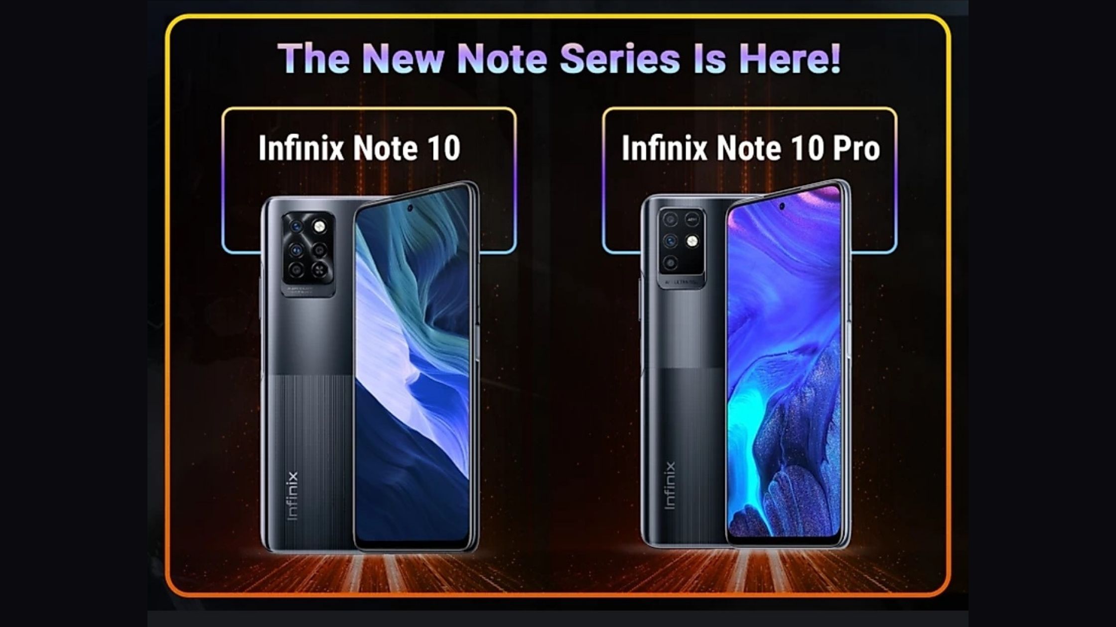 Infinix Note 10 series