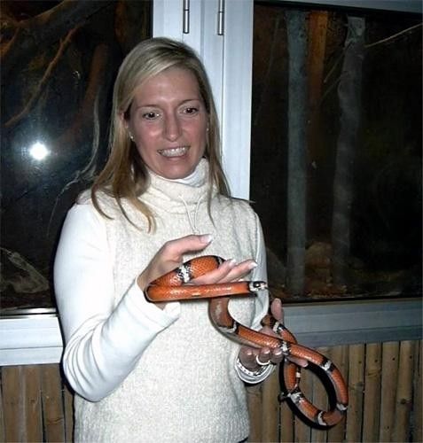 Sabine Sunderland and friend
