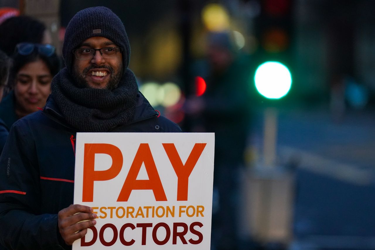 UK doctor strike