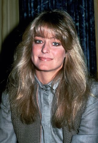 Farrah Fawcett circa 1980 in New York City