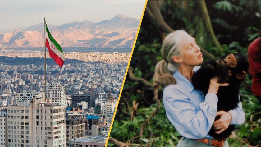 Tehran and Jane Goodall