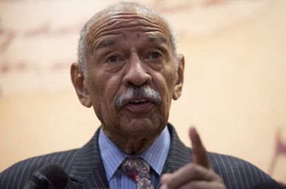 John Conyers speaks in Washington