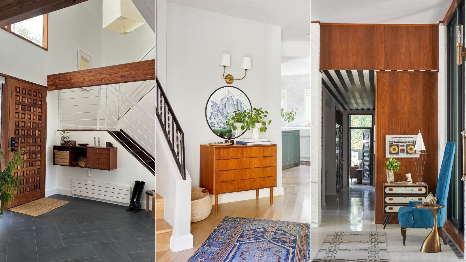 6 midcentury modern entryway ideas for a modernmeetsvintage design