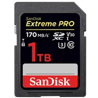 SanDisk Extreme Pro 1TB SDXC card:$399$280 at Amazon
