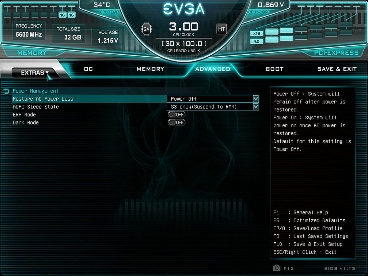 BIOS - EVGA Z790 Dark Kingpin