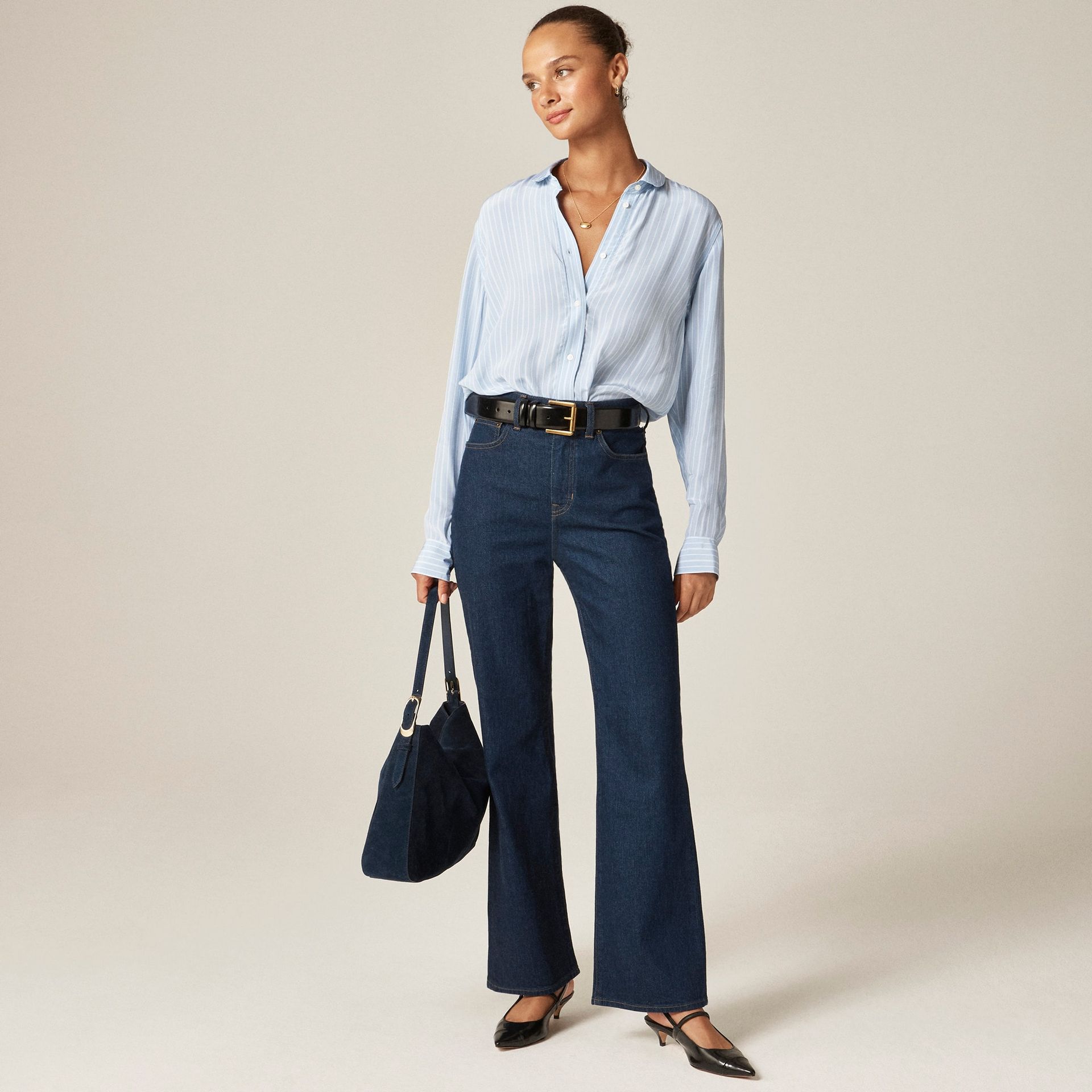 Curvy Charley Kickout Cropped Jean