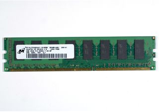 A Micron DDR3 memory module with 2 GB capacity.