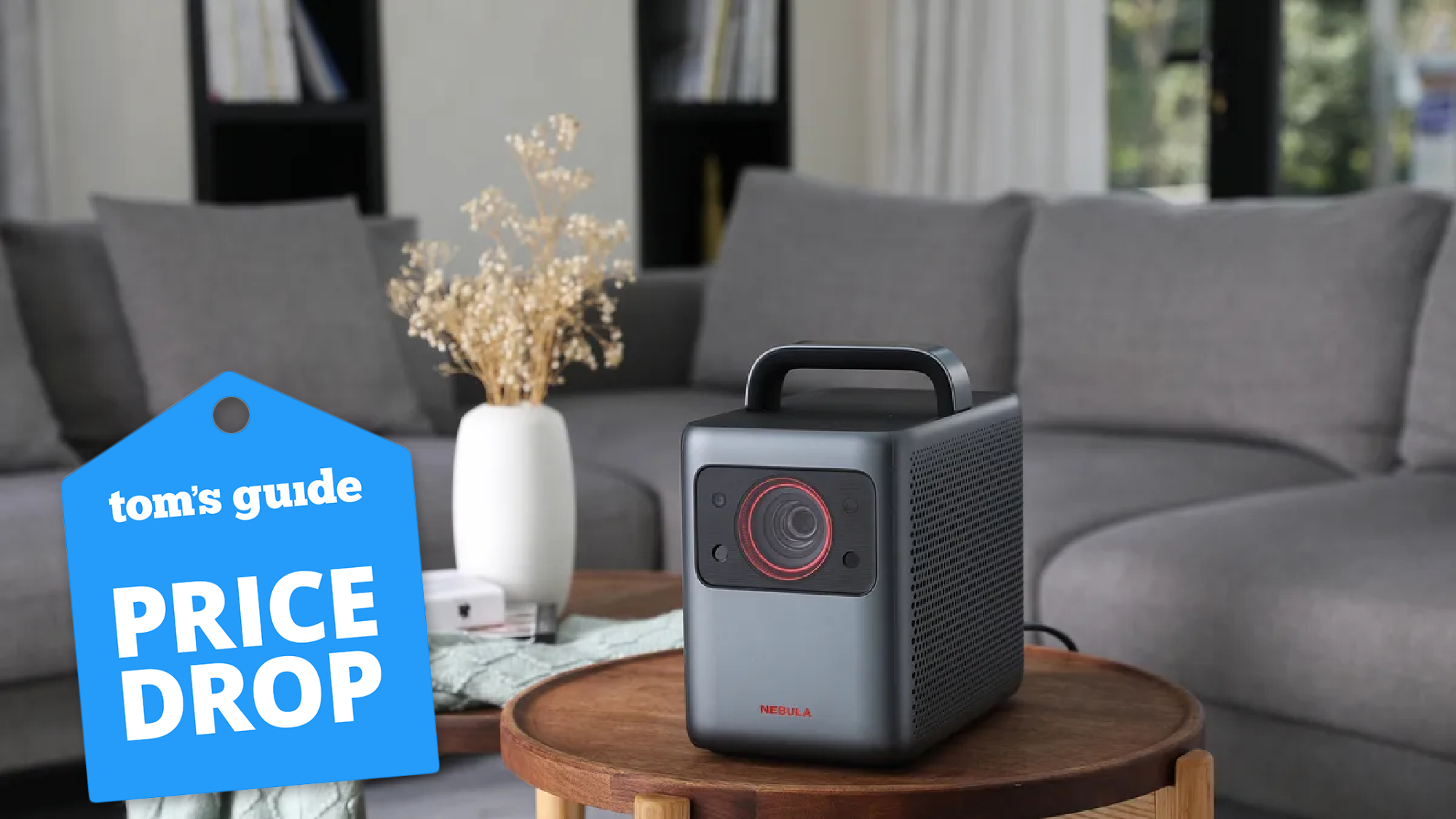 NEBULA Cosmos 4K SE with price drop tag