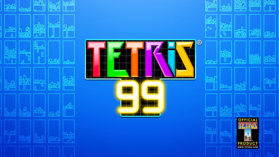 The logo for Tetris 99
