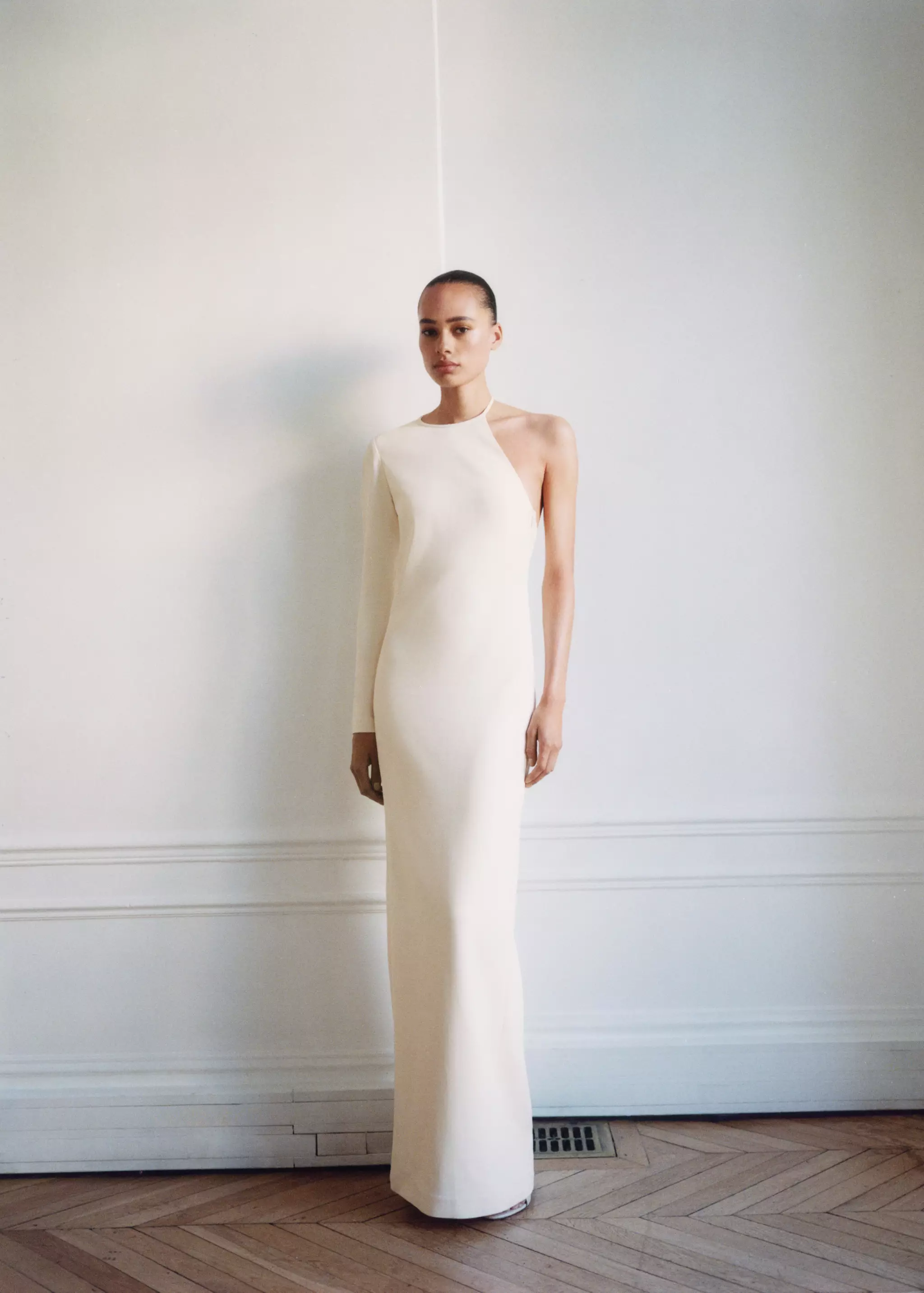 Asymmetrical Open-Back Dress - Women | Mango Usa