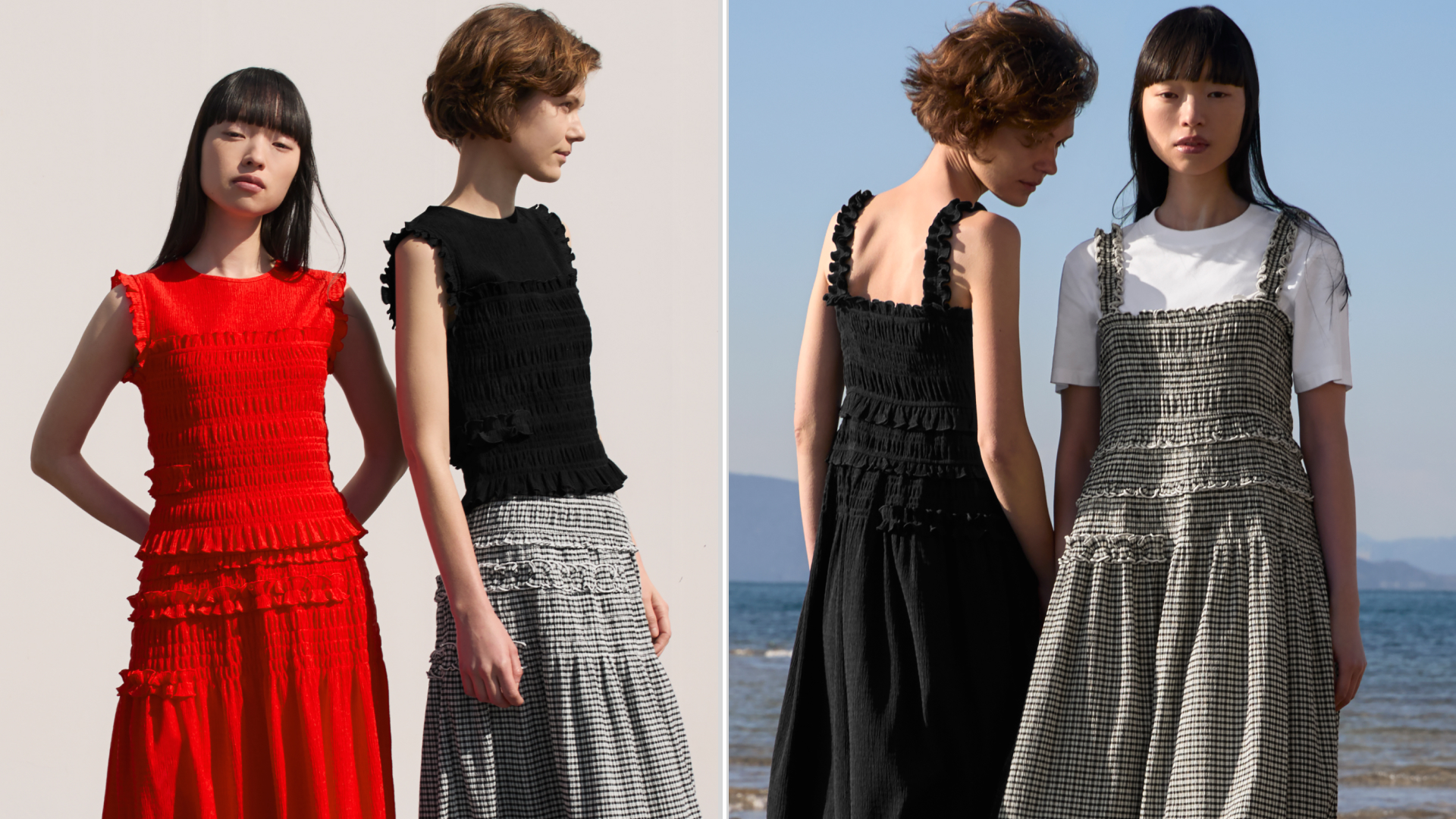 Uniqlo spring collaboration with Cecilie Bahnsen 