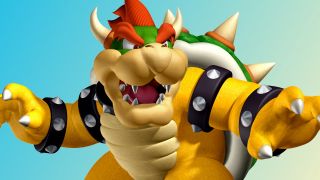 Bowser during one of the best DS games, New Super Mario Bros.