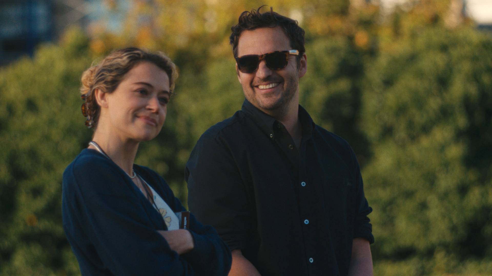 Tatiana Maslany and Jake Johnson in Maximum Pleasure Guaranteed