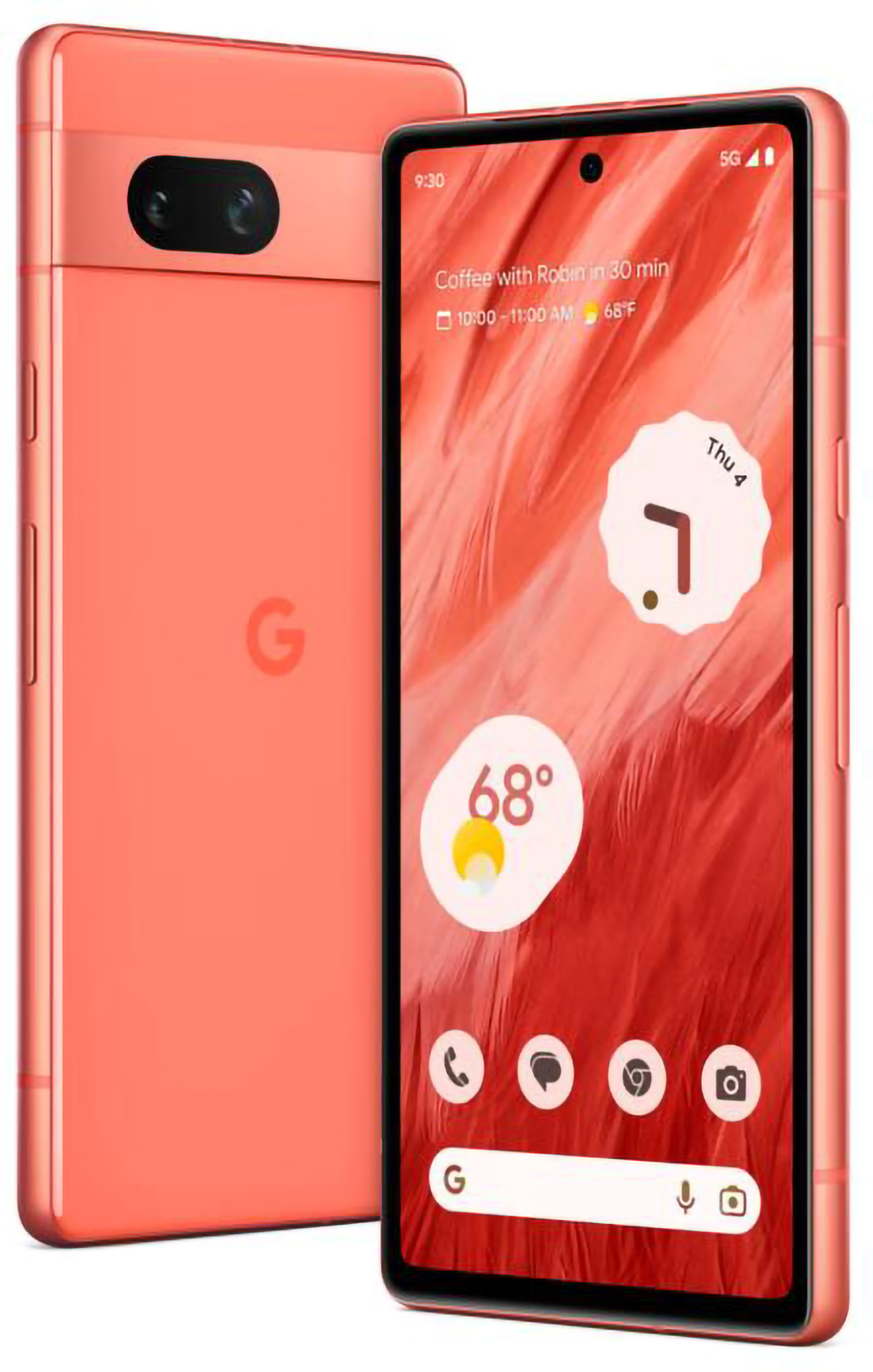 Official render of the Google Pixel 7a