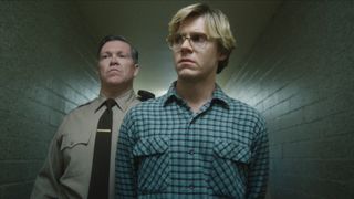 Evan Peters as Jeffrey Dahmer in Dahmer - Monster: The Jeffrey Dahmer Story on Netflix