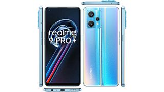 Das Realme 9 Pro Plus in blau