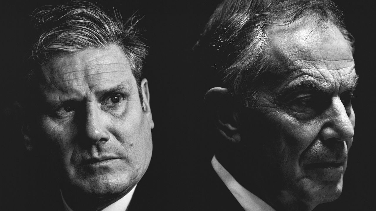 Keir Starmer and Tony Blair 