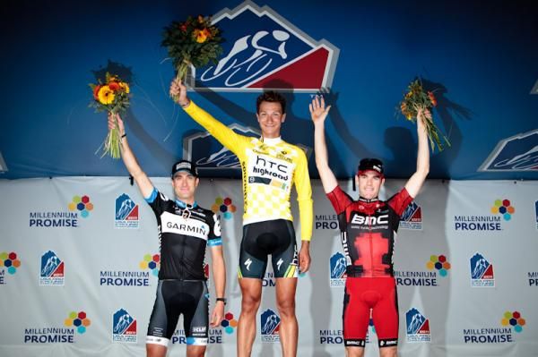 Today's top three: Christian Vande Velde, Patrick Gretsch and Brent Bookwalter