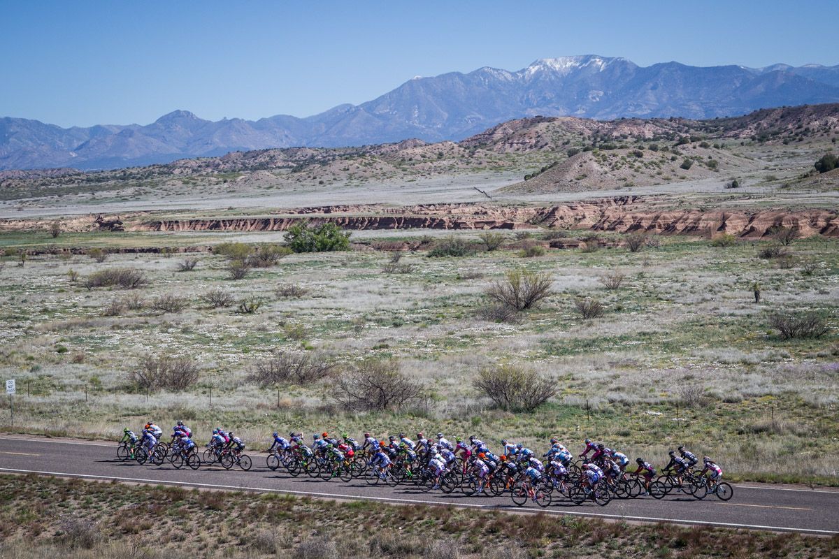 Clear skies and nice temperatures for todays race