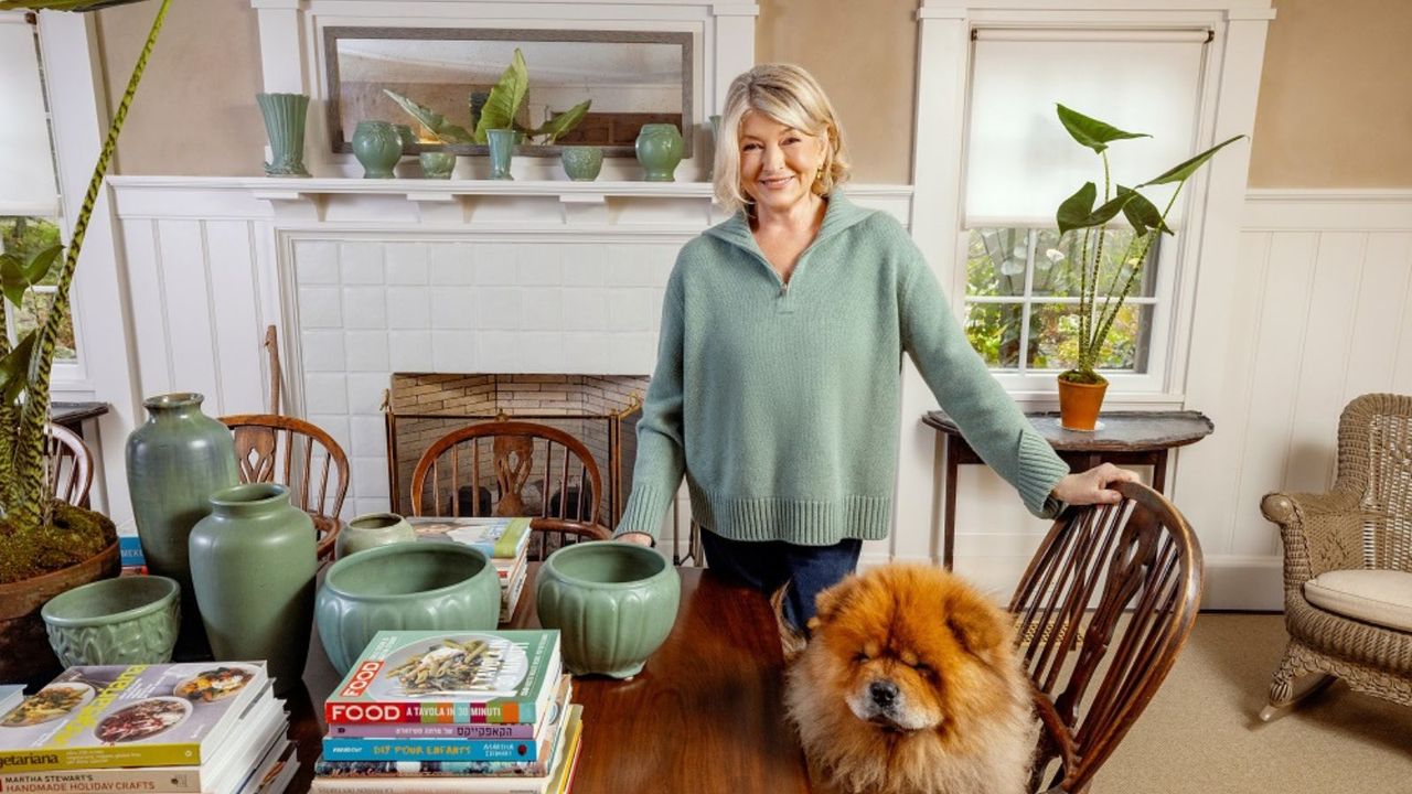 martha stewart in her bedford New York farm