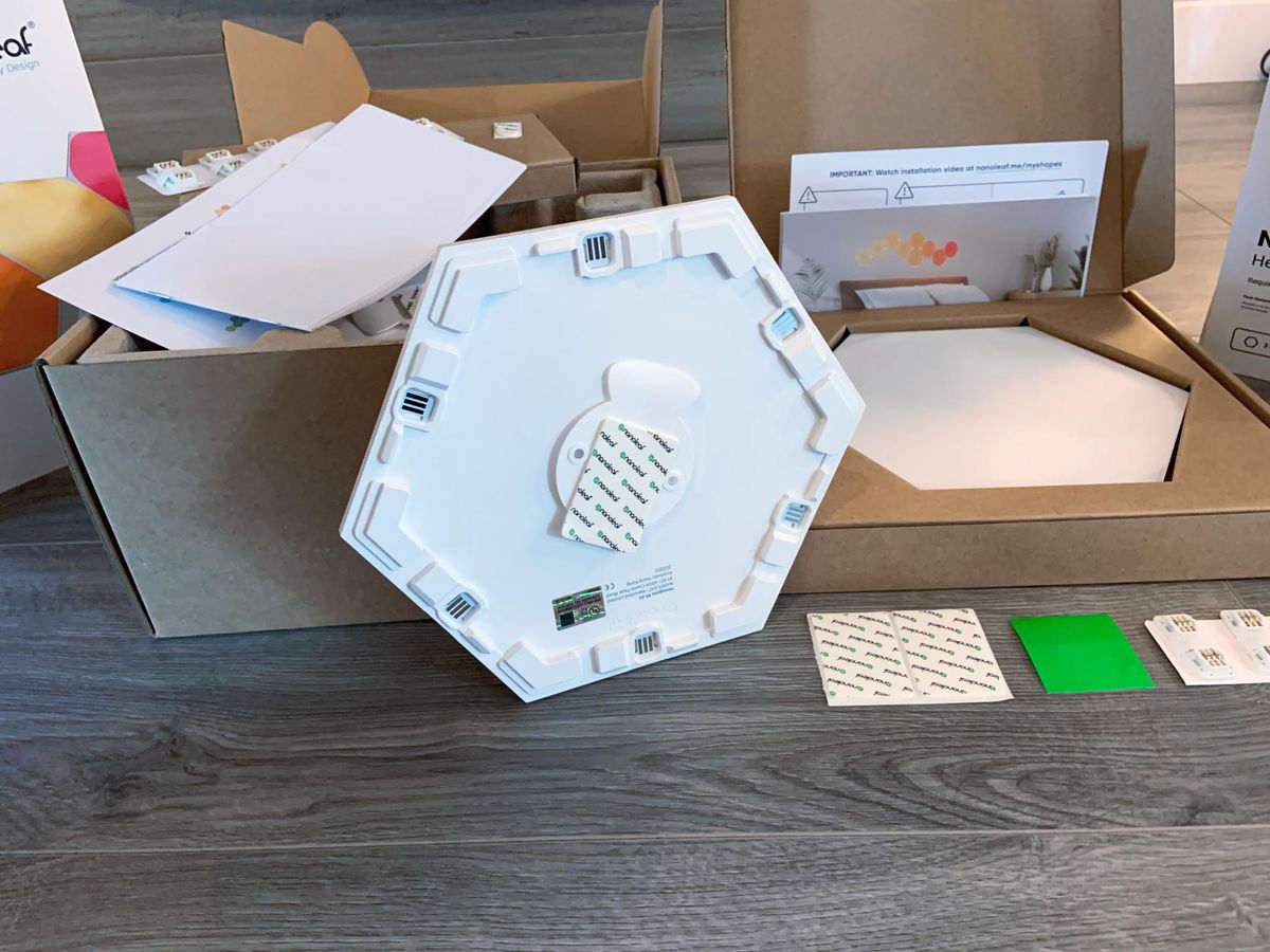 Nanoleaf Hexagons Review Unboxing