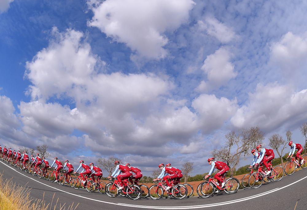 Katusha-Alpecin on a training ride