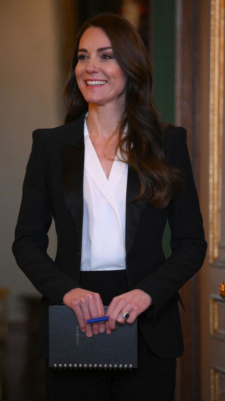 Kate Middleton ups the ante in sharp tuxedo jacket Woman & Home