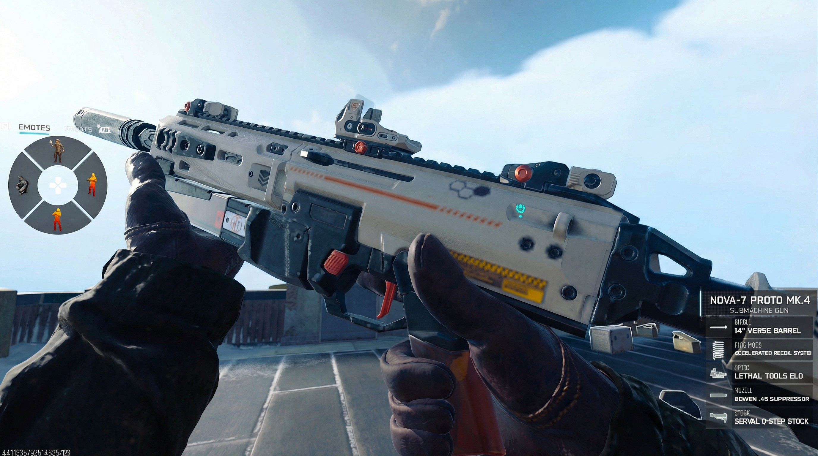 The Nova-7 blueprint reward from Call of Duty: Warzone's Winter Rebirth Island.