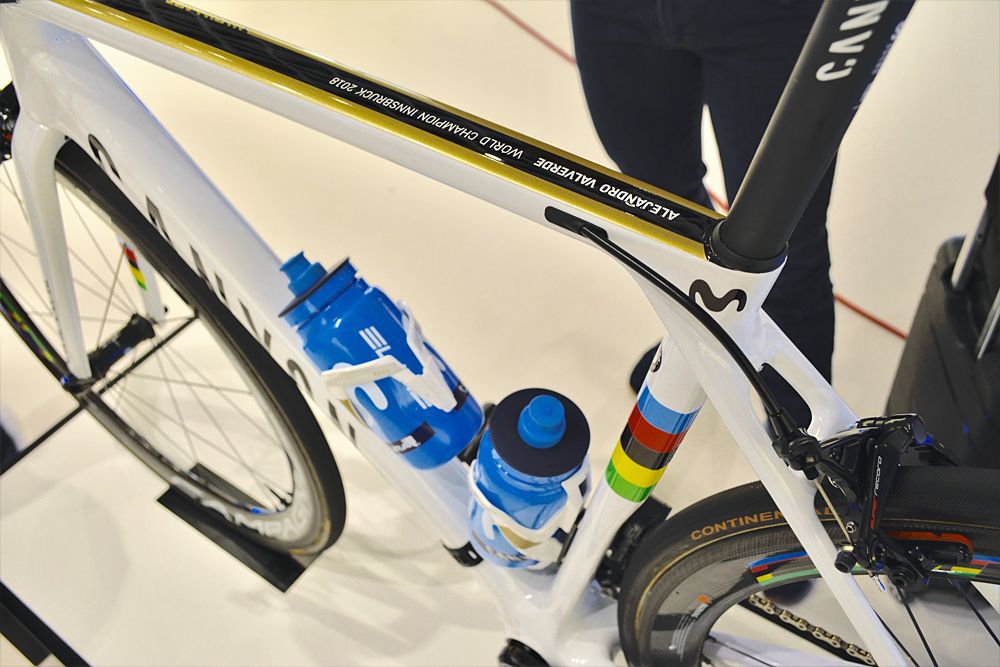 Alejandro Valverde's Canyon bike for 2019