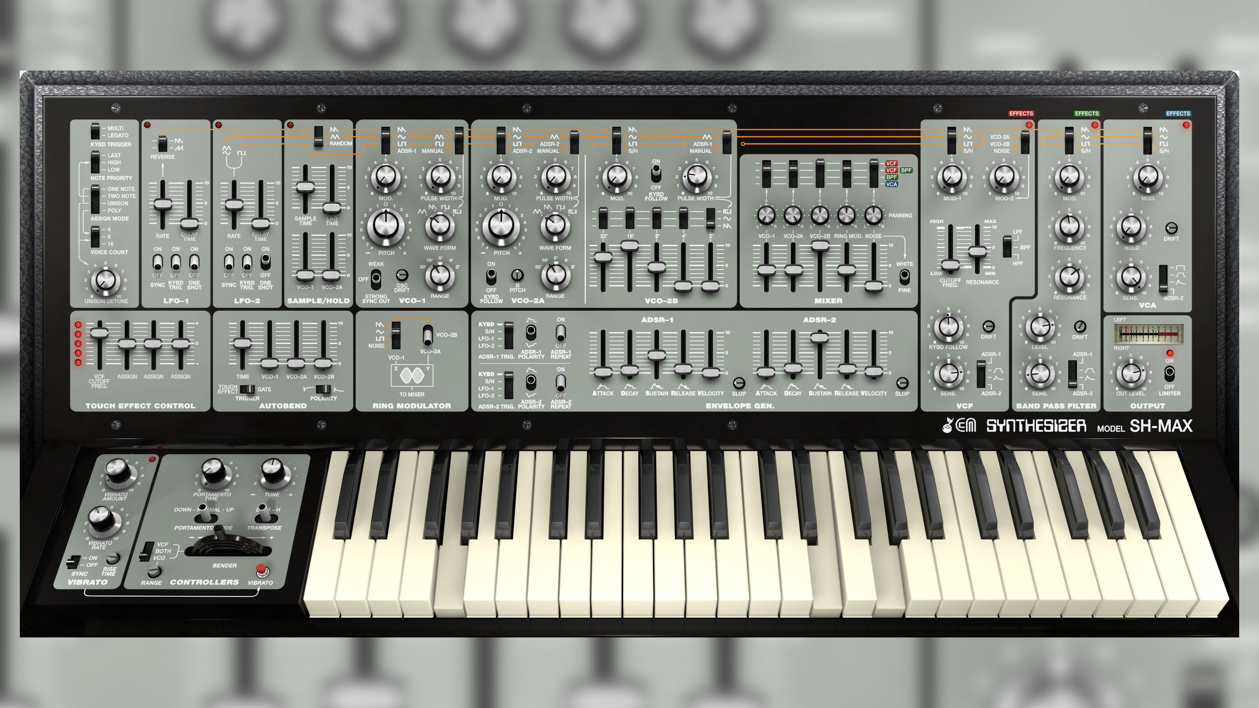 Cherry Audio’s SH-MAX takes on a trio of classic Roland monosynths called upon by everyone from Kraftwerk to Tame Impala