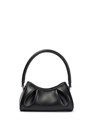 Small Dimple Leather Black