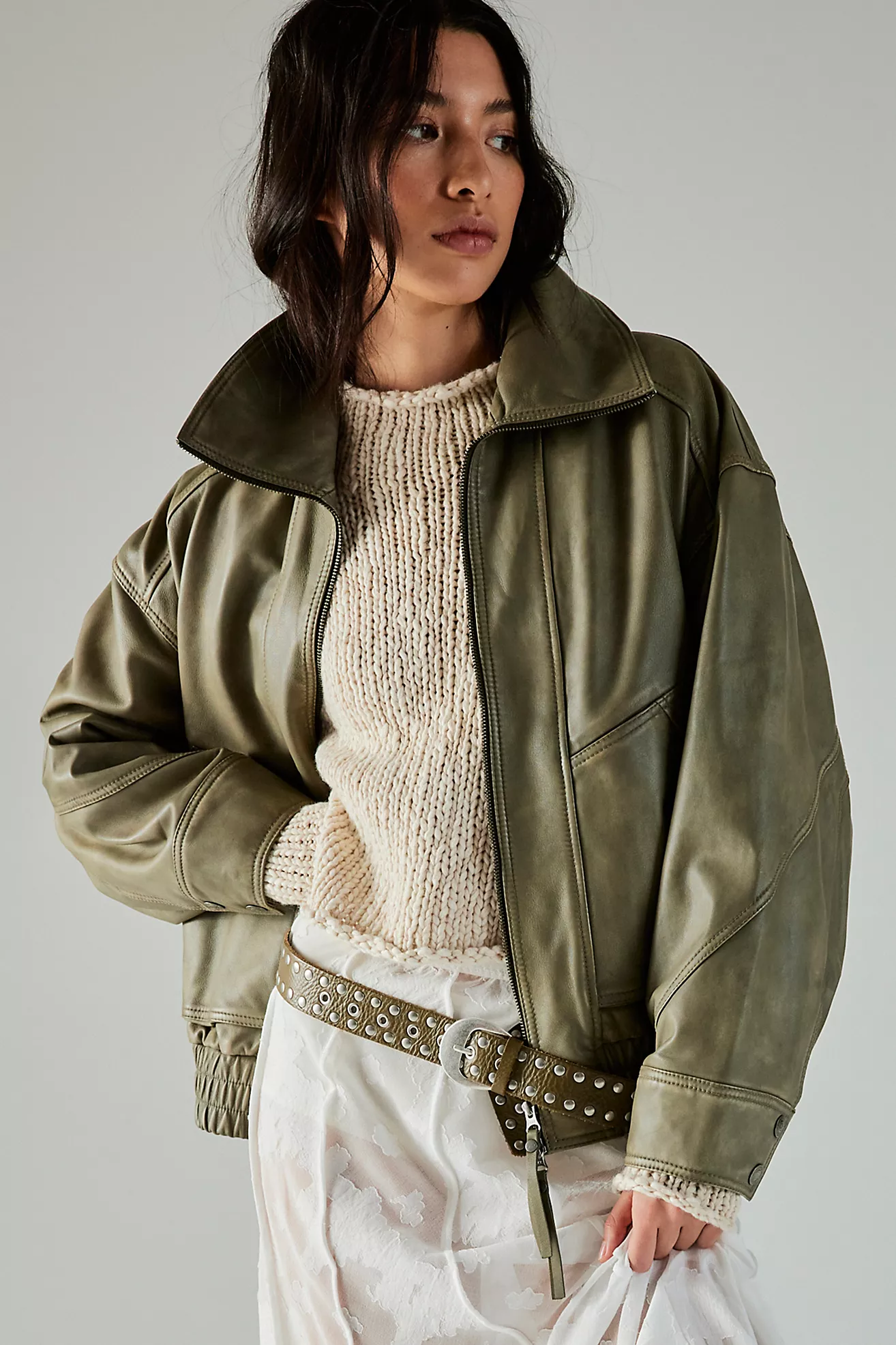 We the Free Desert Moon Leather Jacket