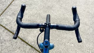 Handlebars without a gps or bike computer