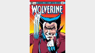 Wolverine brandishing his claws while gesturing forward with his finger in a summoning motion