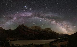 The Milky Way as seen from Dinosaur National Monument, which straddles the Utah-Colorado border.