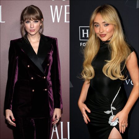 Taylor Swift and Sabrina Carpenter