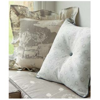 pillows with floral print
