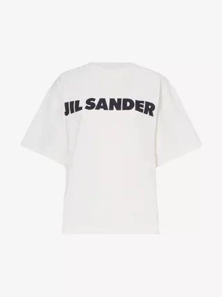 Jil Sander, Logo-Print Cotton-Jersey T-Shirt