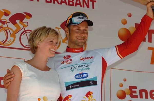 Tom Boonen (Omega Pharma-QuickStep) moved into the overall lead.