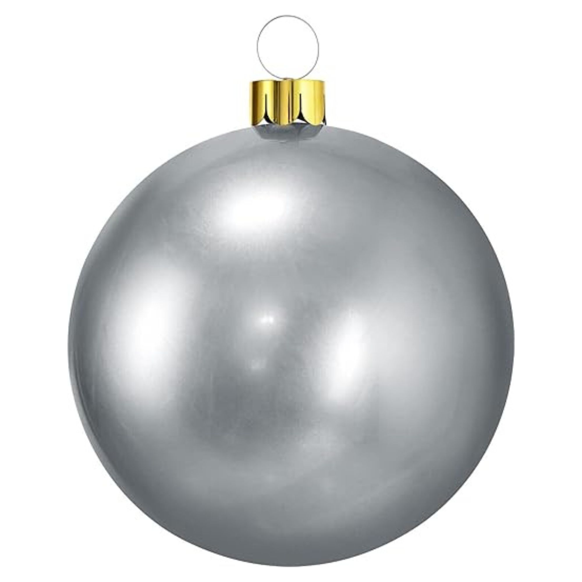 Silver baubles