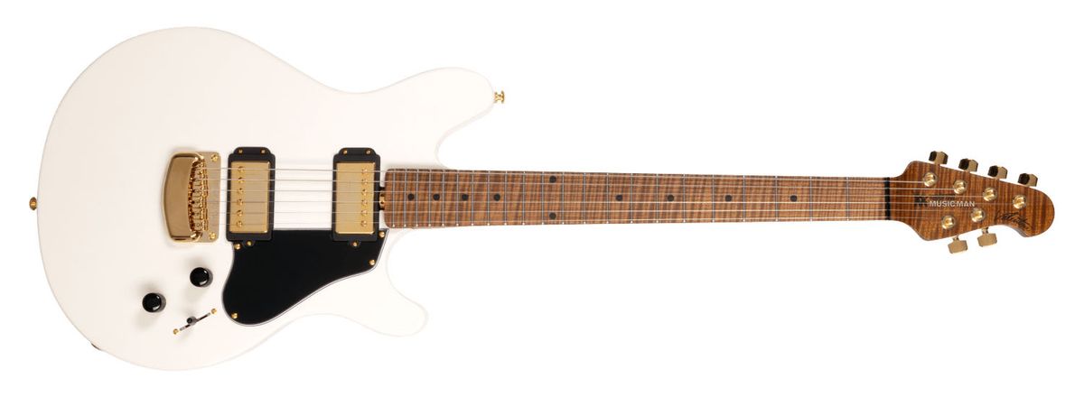 Ernie Ball Music Man James Valentine Collection 2024: the lineup of high-end double-cuts has been refreshed with classic finishes and enhanced playability