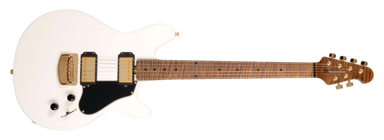 Ernie Ball Music Man James Valentine Collection 2024: the lineup of high-end double-cuts has been refreshed with classic finishes and enhanced playability